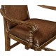 Country Walnut Dining Arm Chair
