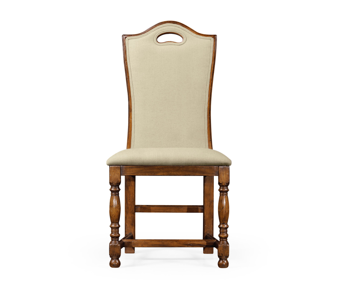 Country Walnut Dining Side Chair