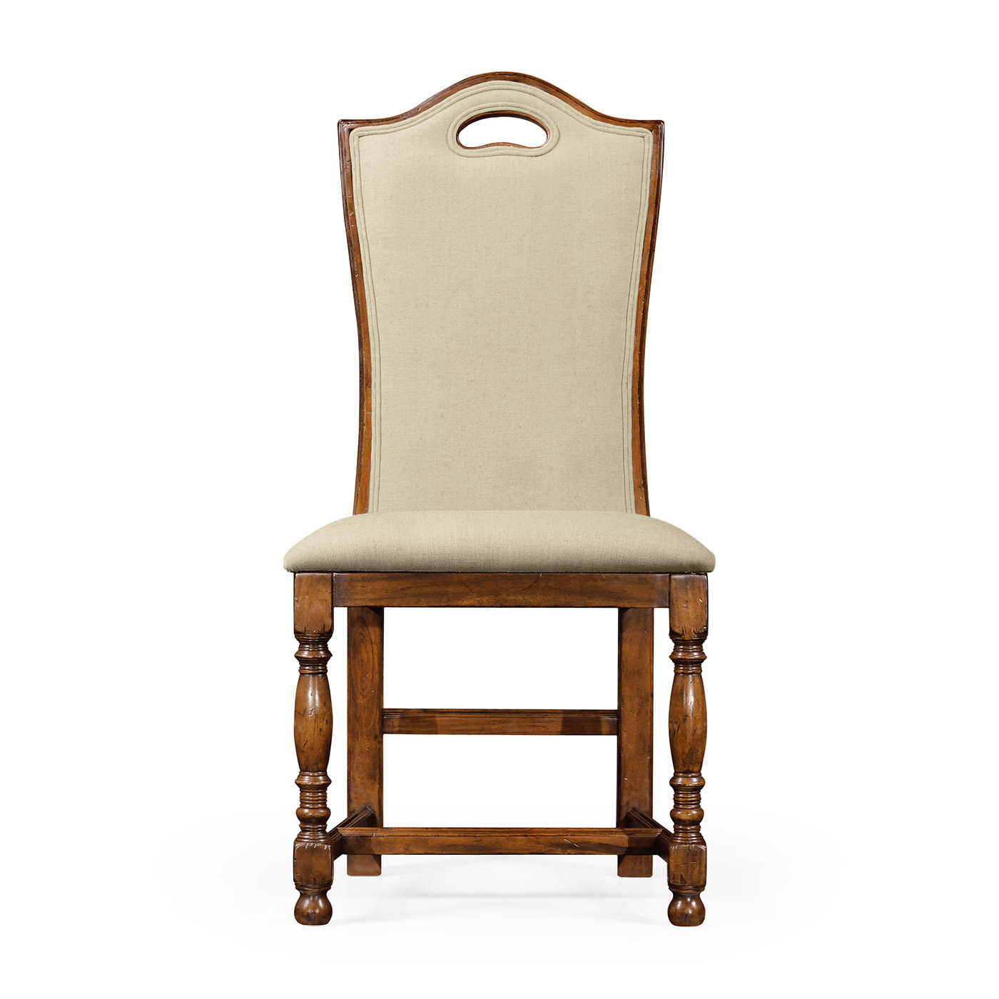 Country Walnut Dining Side Chair