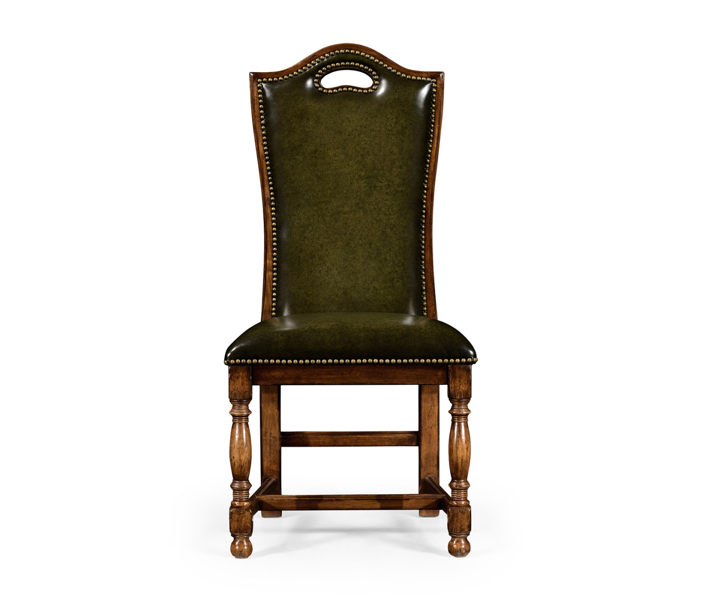 Country Walnut Dining Side Chair