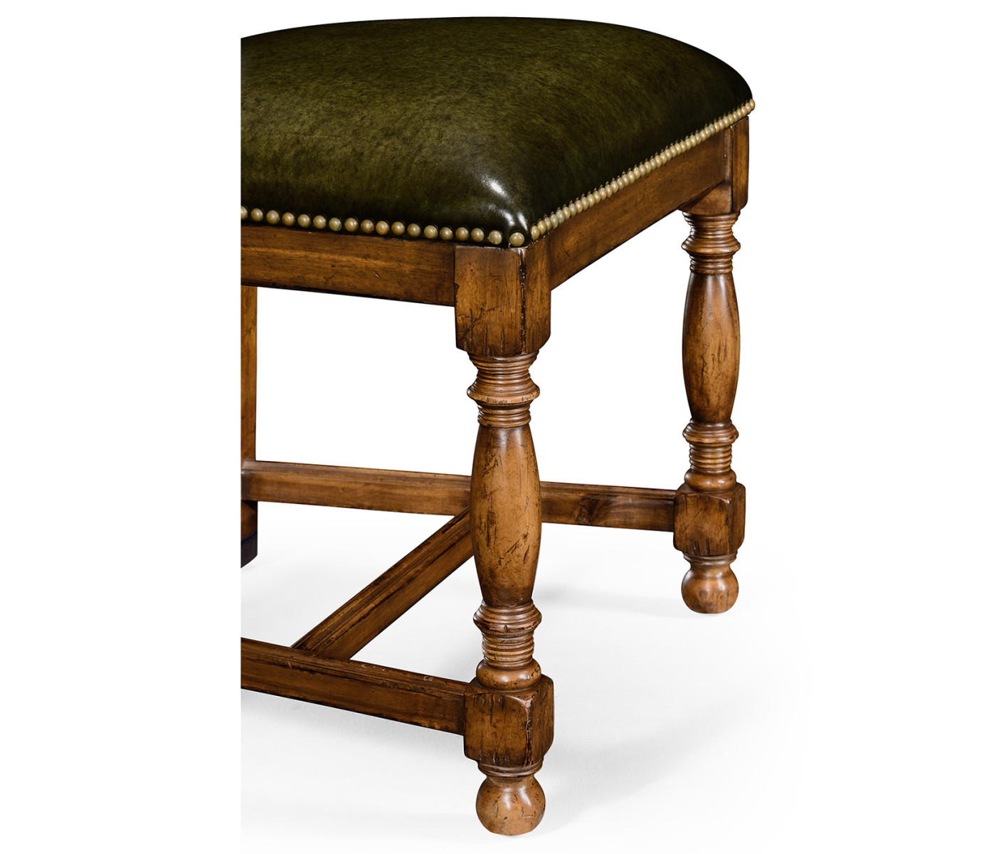 Country Walnut Dining Side Chair