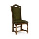 Country Walnut Dining Side Chair