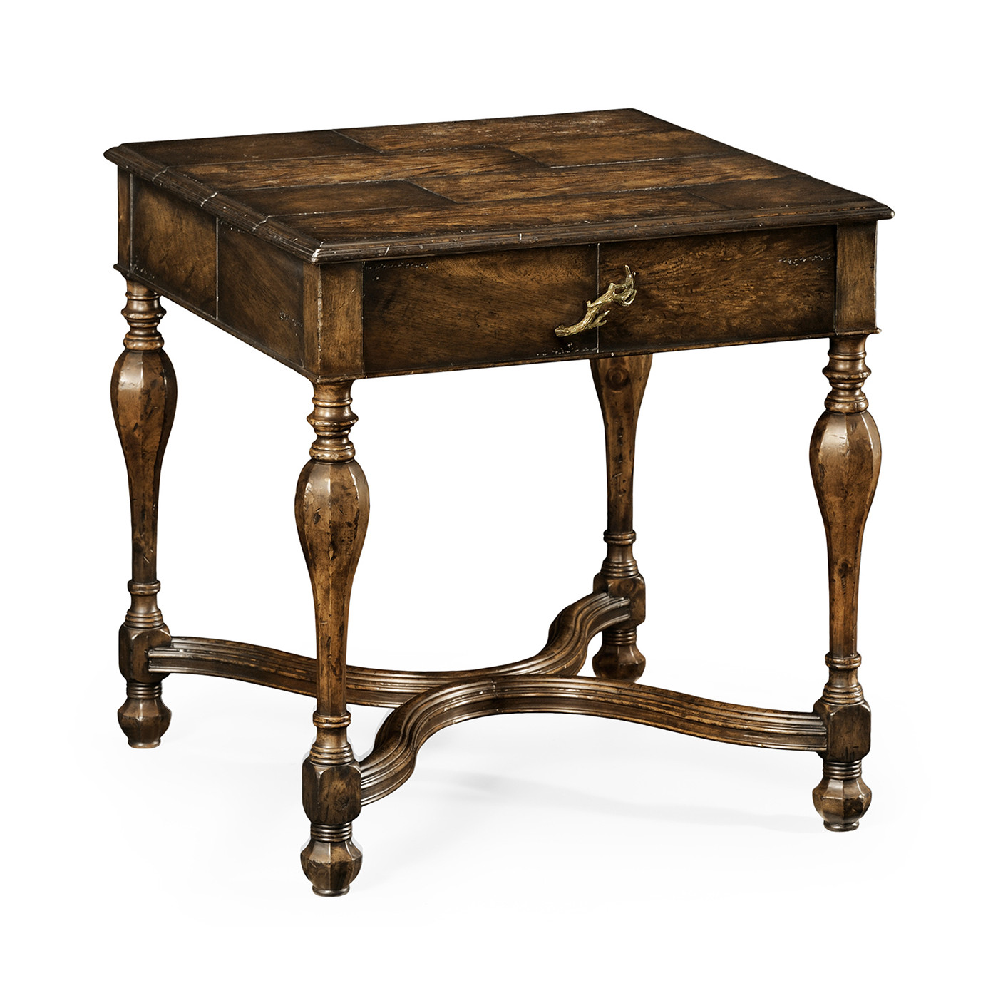 Black Square Side Table