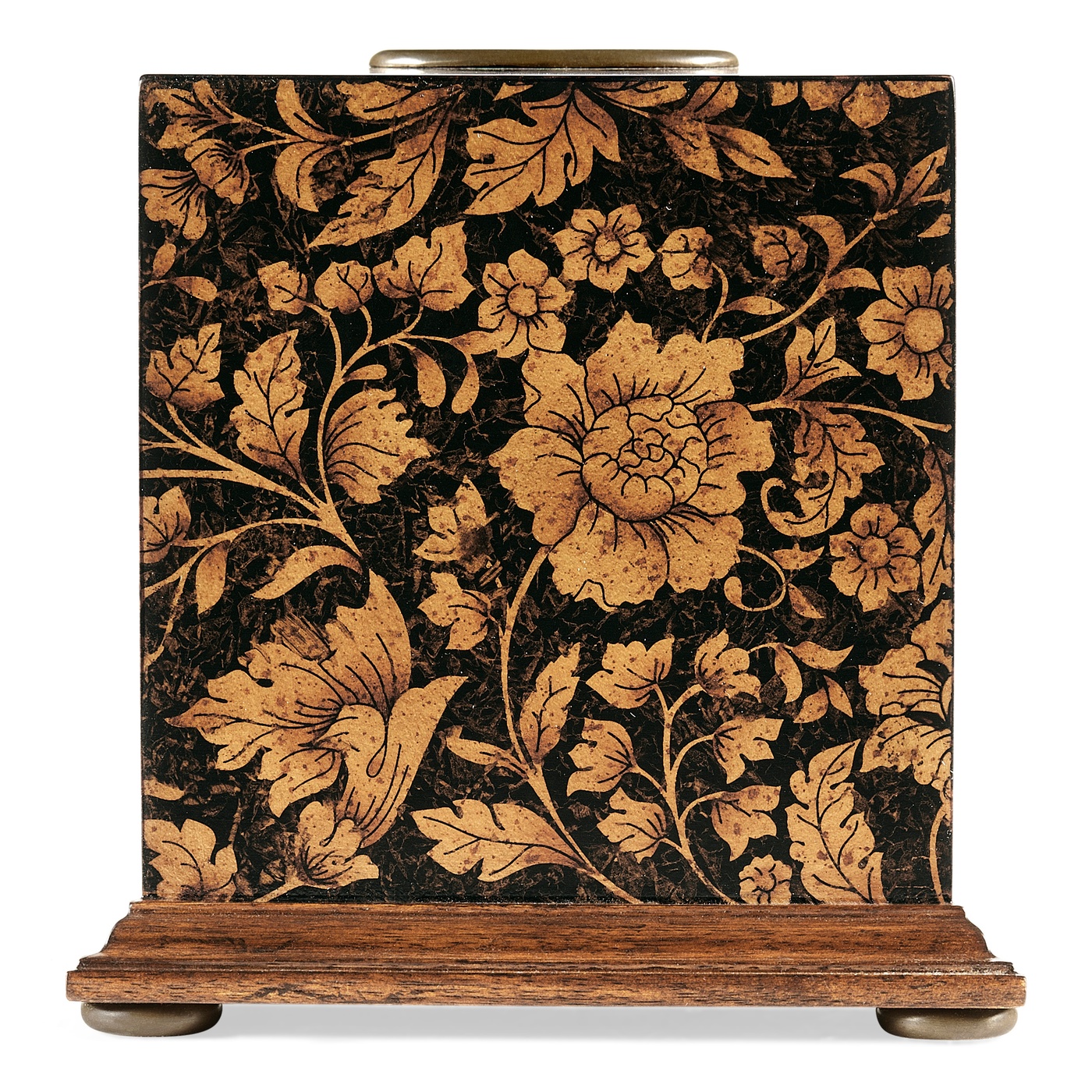 Black Chinoiserie Tissue Box