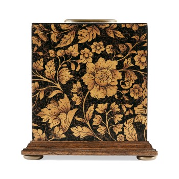 Black Chinoiserie Tissue Box