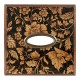 Black Chinoiserie Tissue Box