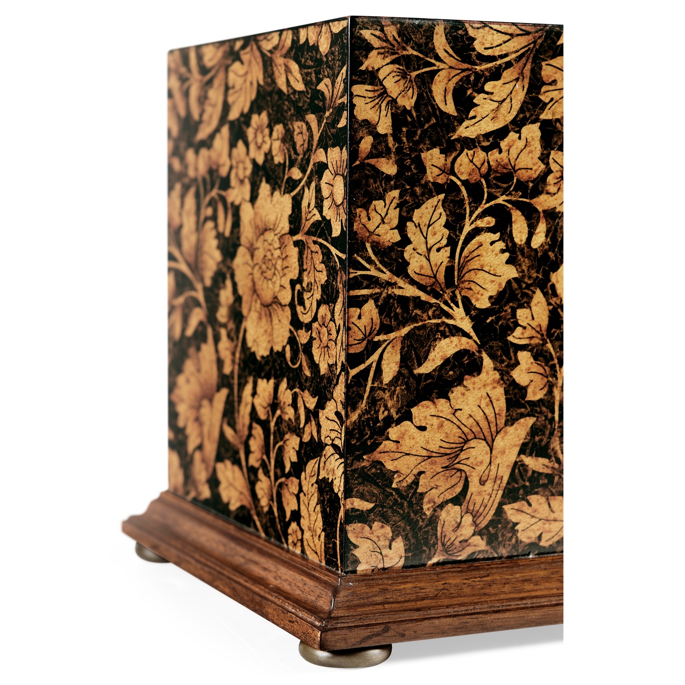 Black Chinoiserie Tissue Box
