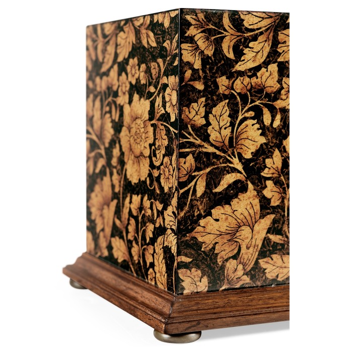 Black Chinoiserie Tissue Box