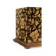 Black Chinoiserie Tissue Box