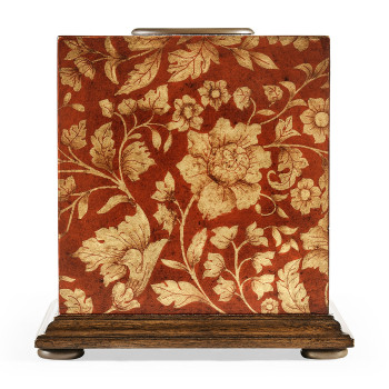Red Chinoiserie Tissue Box