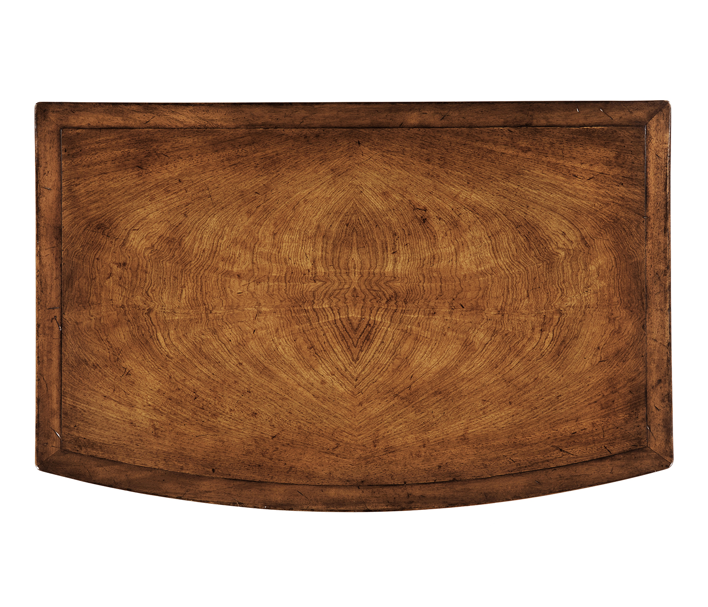 Crotch Walnut Bedside Chest of Drawers