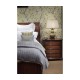 Crotch Walnut Bedside Chest of Drawers
