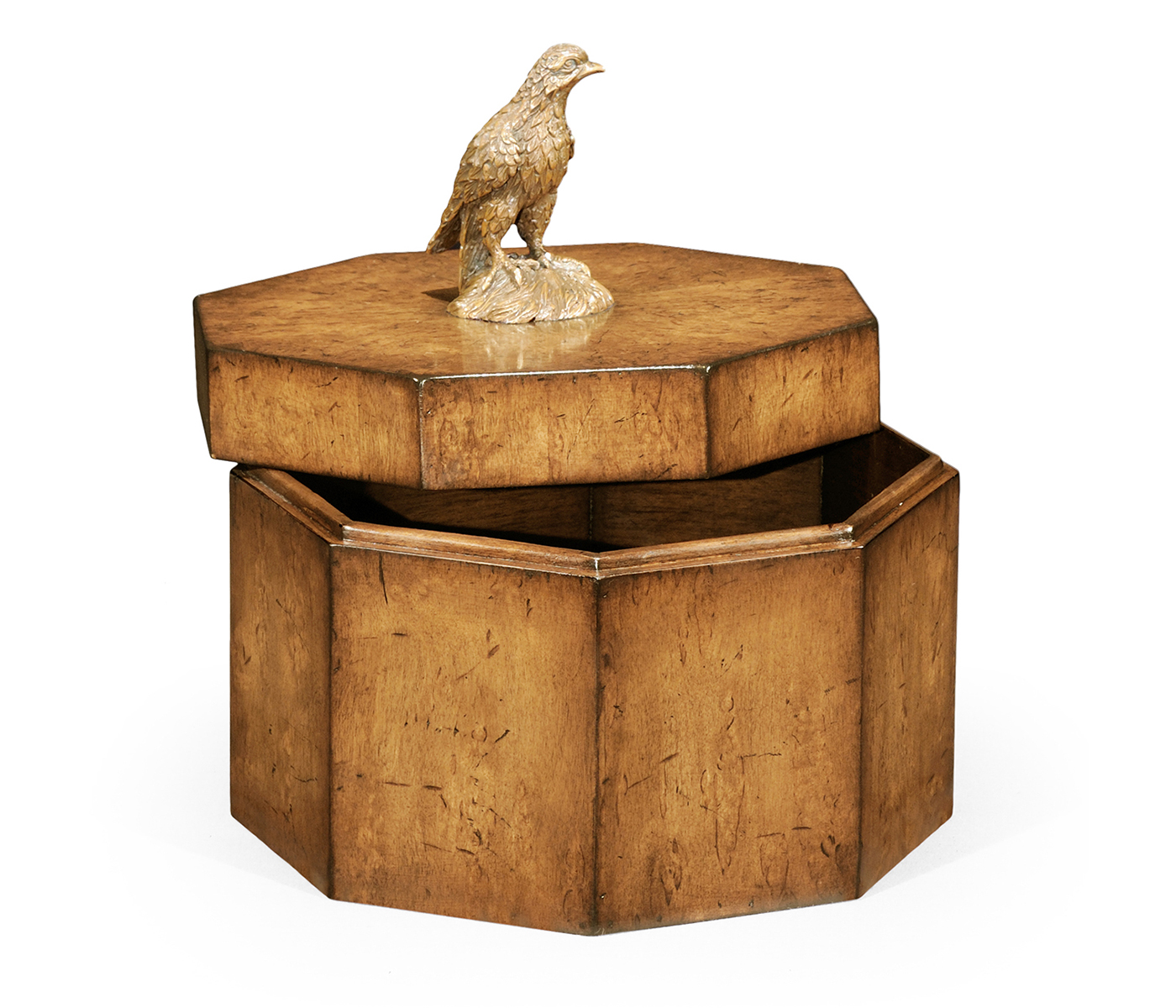 Octagonal Walnut Box