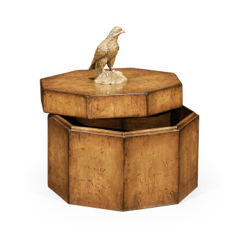 Octagonal Walnut Box