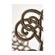 Pair of Patinated Brass Bookends
