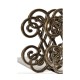 Pair of Patinated Brass Bookends