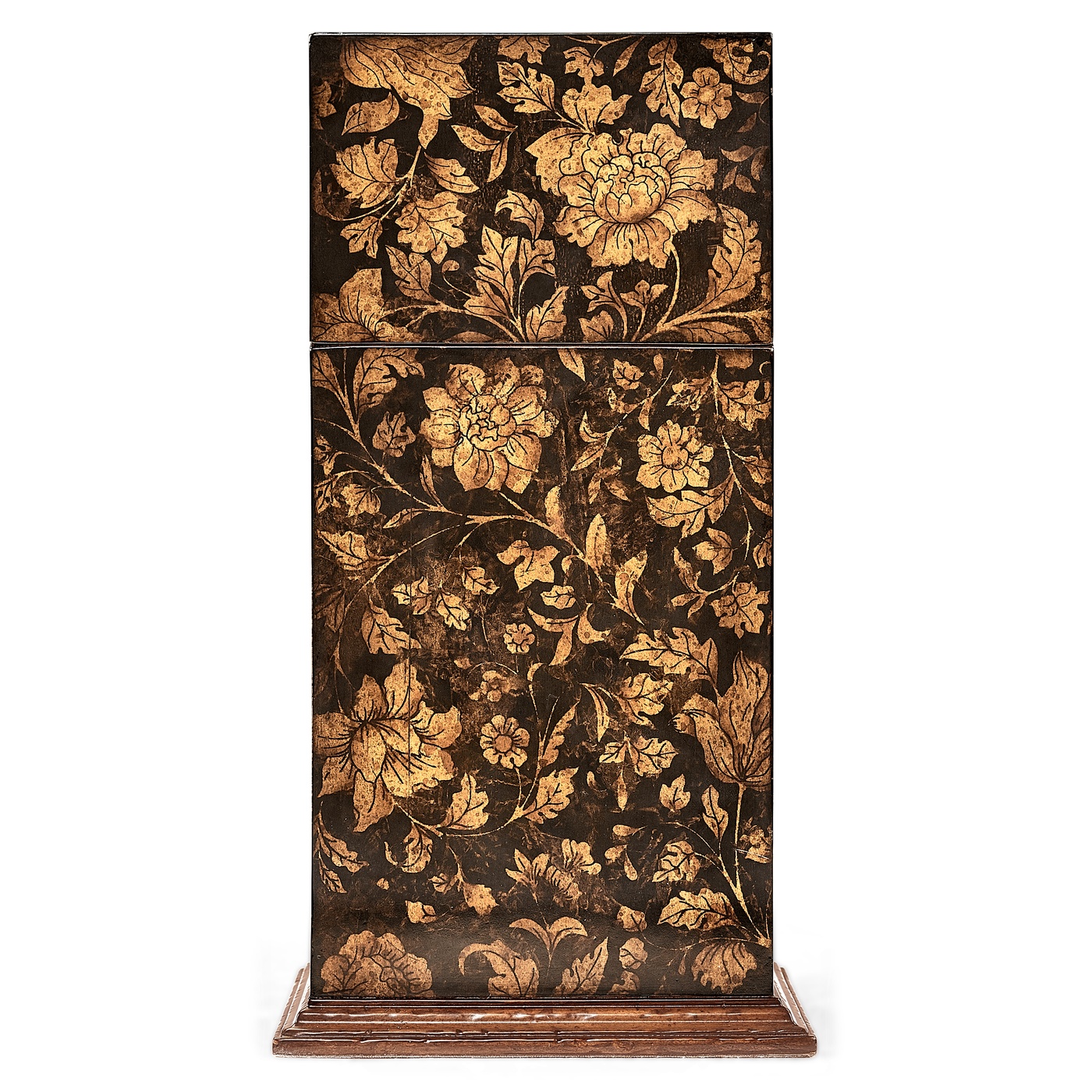 Single Glass Decanter & Black Chinoiserie Case