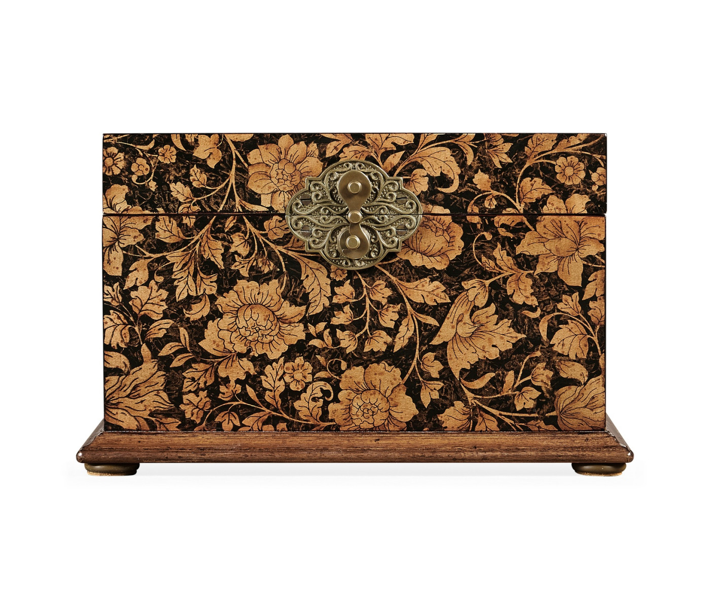 Black Chinoiserie Jewellery Box