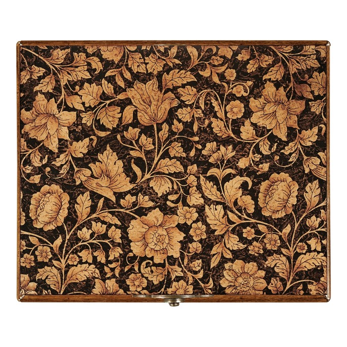 Black Chinoiserie Jewellery Box