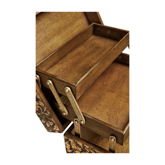 Black Chinoiserie Jewellery Box