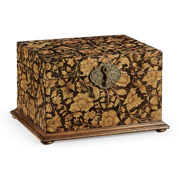 Black Chinoiserie Jewellery Box