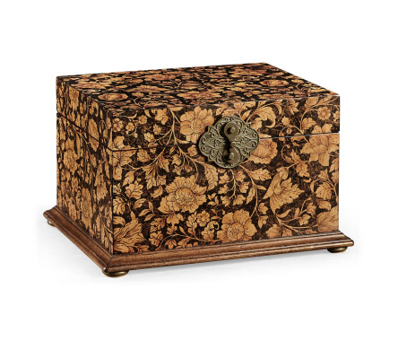 Black Chinoiserie Jewellery Box