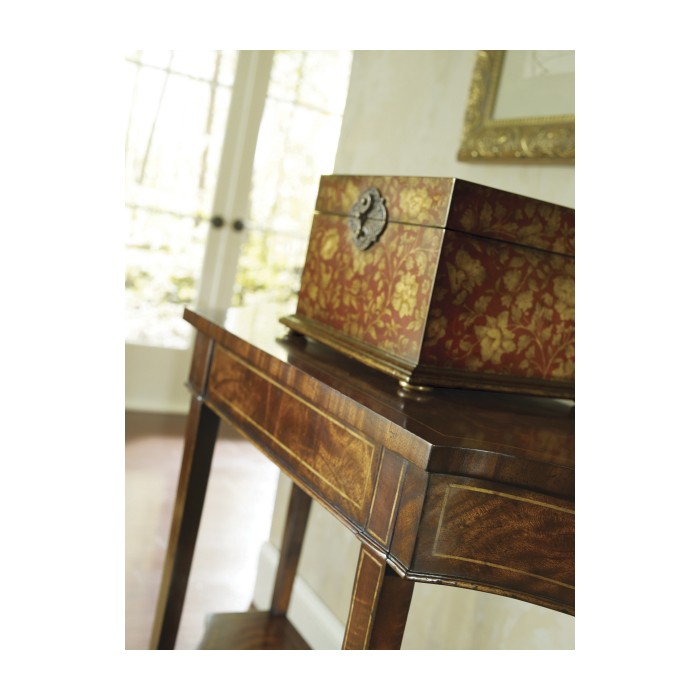 Red Chinoiserie Jewellery Box