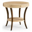 Art Deco Round Side Table with Drawer