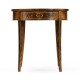 Round Antique Mahogany Side Table
