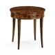 Round Antique Mahogany Side Table