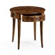 Round Antique Mahogany Side Table