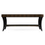 Rectangular Art Deco Macassar Ebony High Lustre Coffee Table