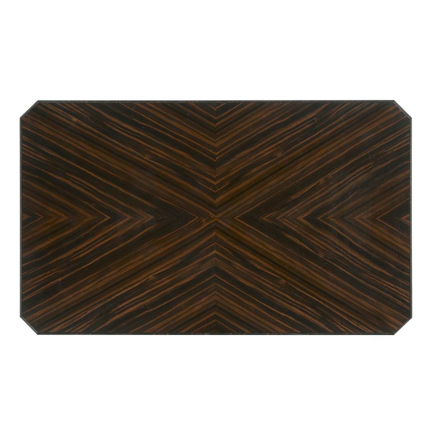 Rectangular Art Deco Macassar Ebony High Lustre Coffee Table