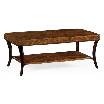 Art Deco High Lustre Rectangular Coffee Table