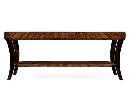 Art Deco Satin Rectangular Coffee Table