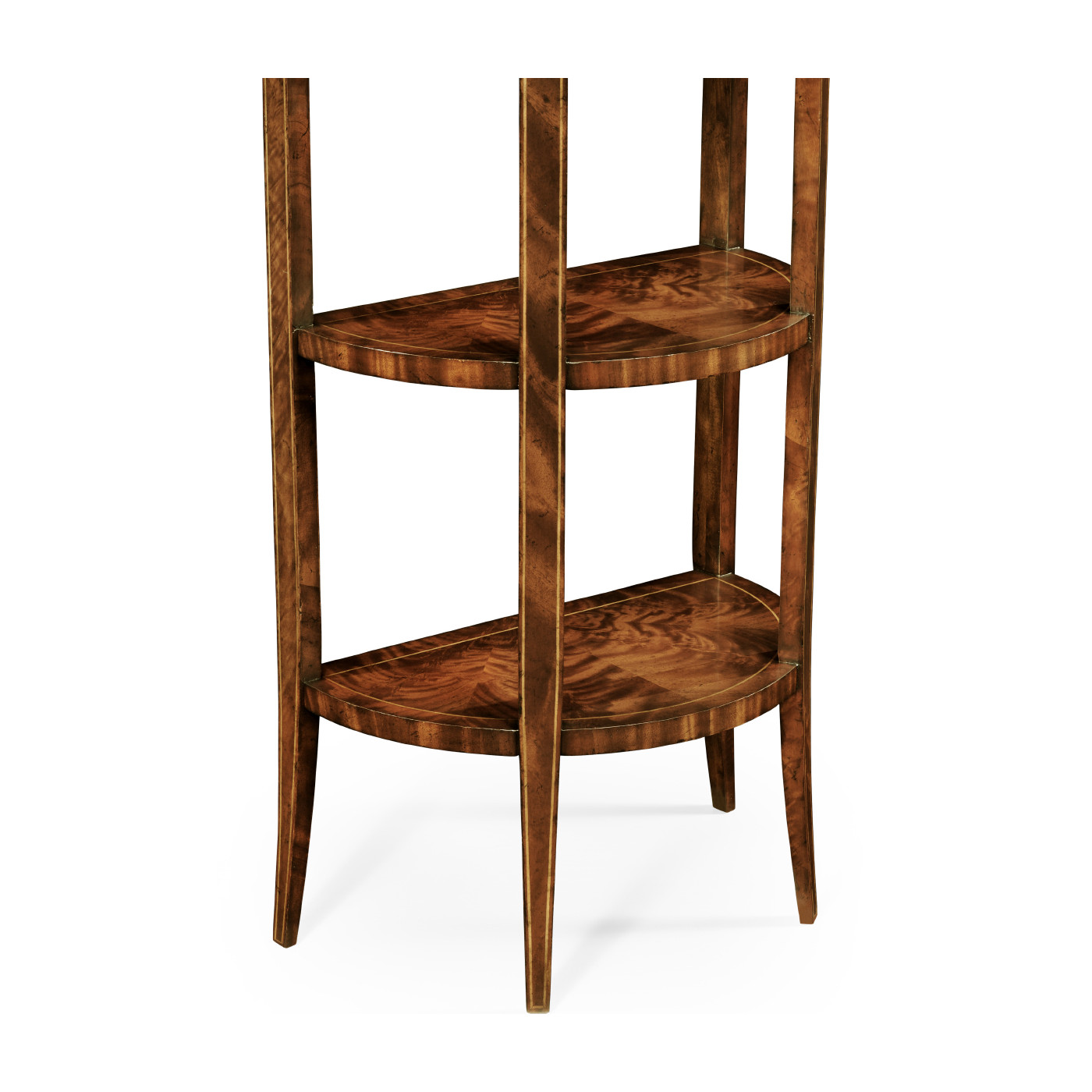 Biedermeier style four-tier étagère (Mahogany)