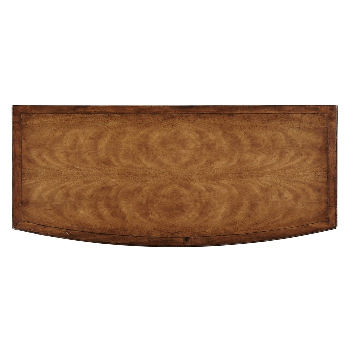 Walnut escritoire with false front