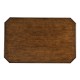 Rectangular Walnut Coffee Table on Castors