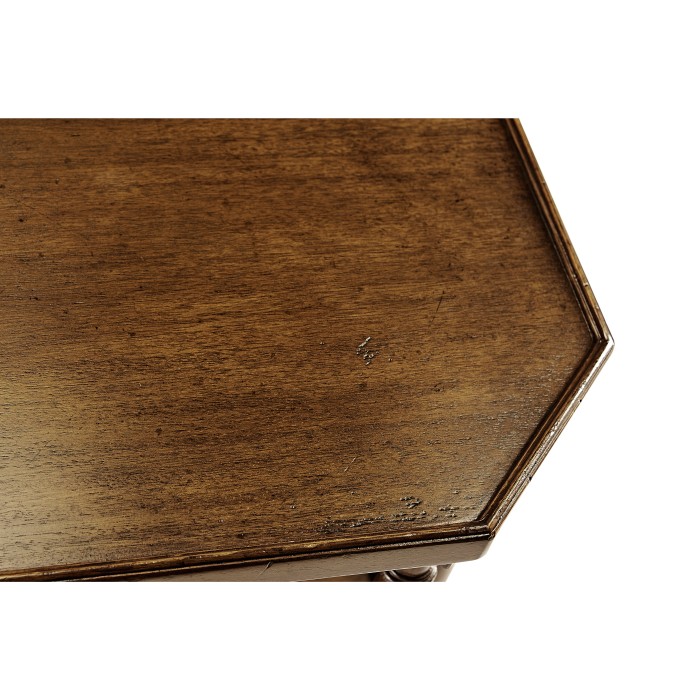Rectangular Walnut Coffee Table on Castors
