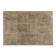 Limed oak & iron coffee table
