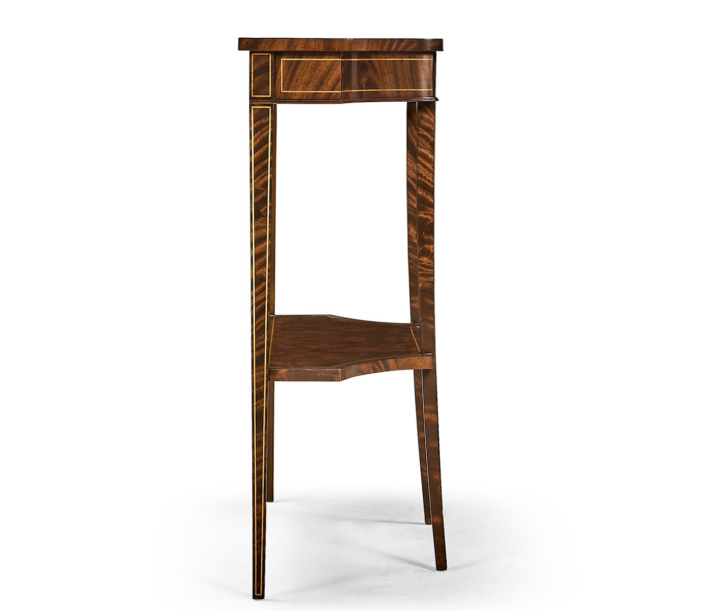 Biedermeier Mahogany Console