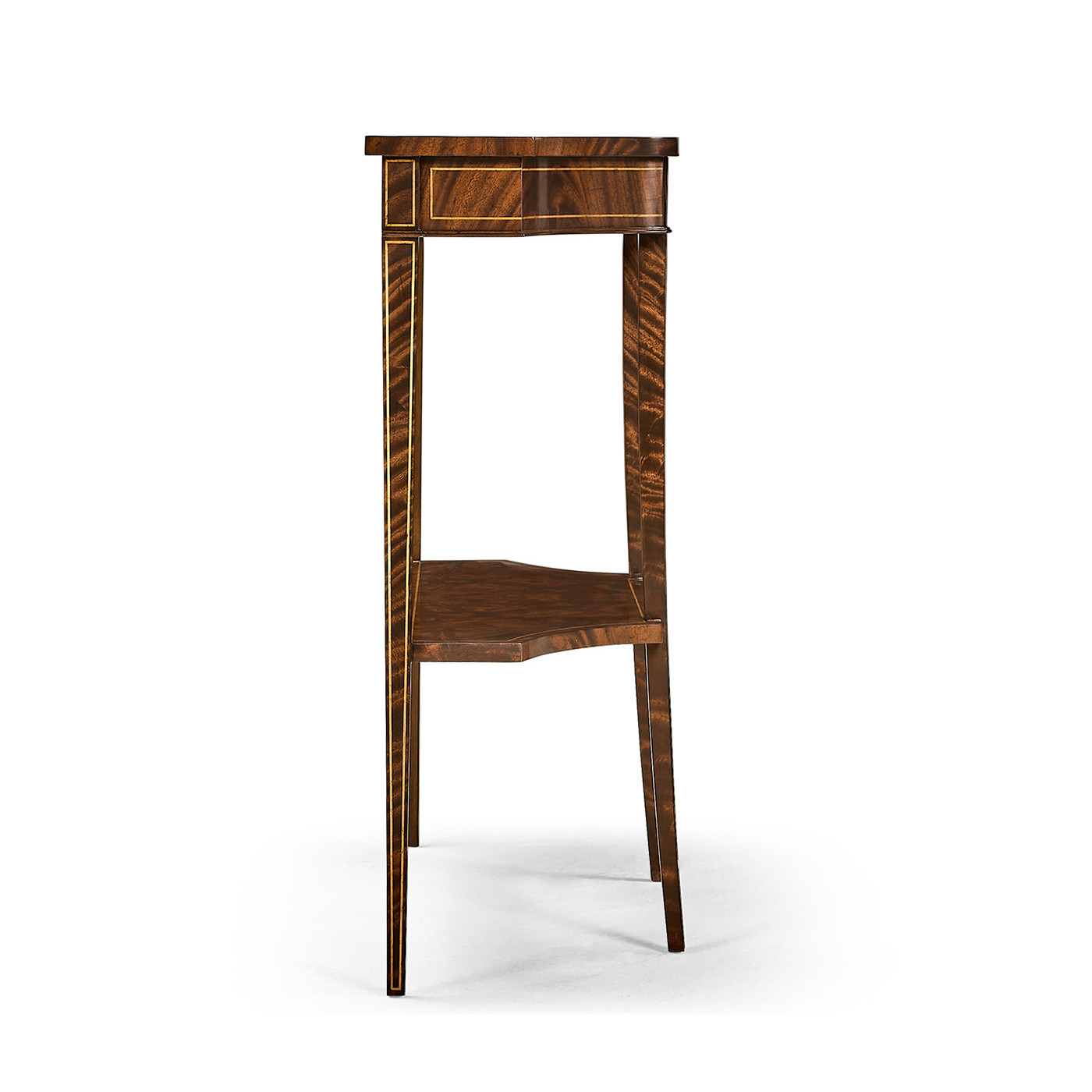 Biedermeier Mahogany Console