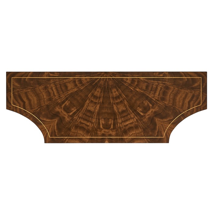 Biedermeier Mahogany Console