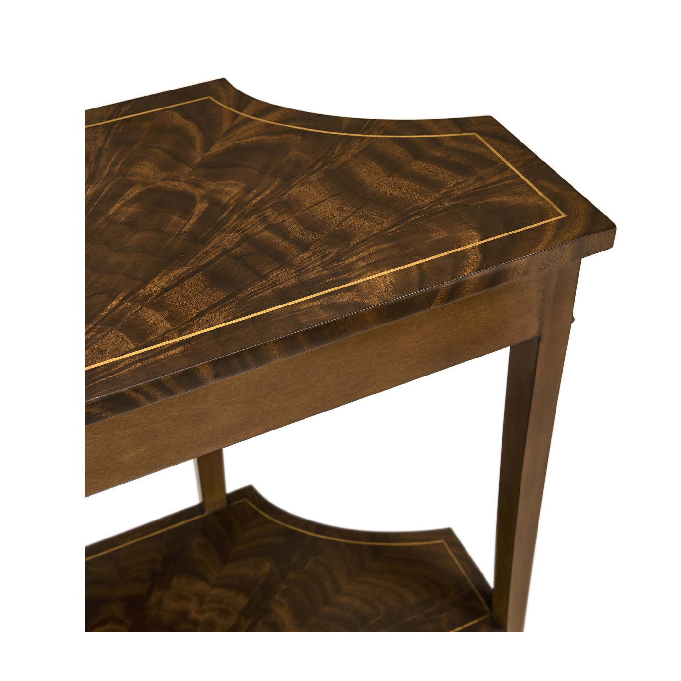 Biedermeier Mahogany Console