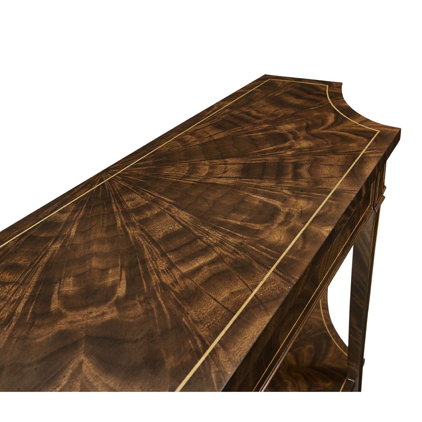 Biedermeier Mahogany Console