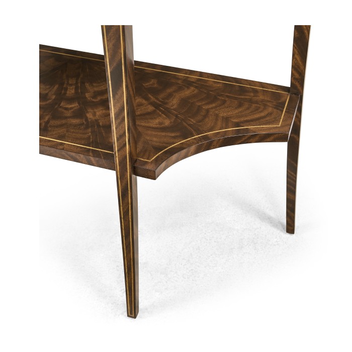 Biedermeier Mahogany Console