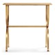 Églomisé & Gilded Iron Rectangular Side Table