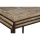 Limed iron nest of tables