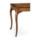 Walnut Square Lamp Table Serpentine Profile