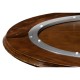 Crotch Mahogany Lazy Susan 32